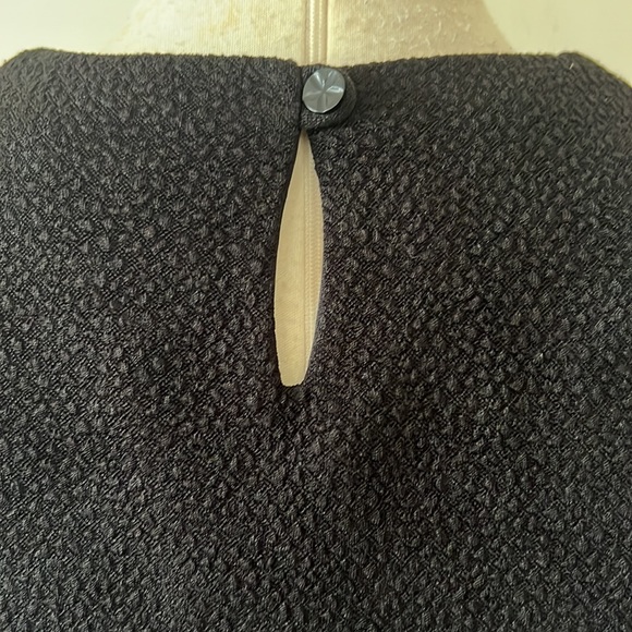 Joseph Ribkoff Blk Fur Trimmed Shell10 EUC - Picture 5 of 8